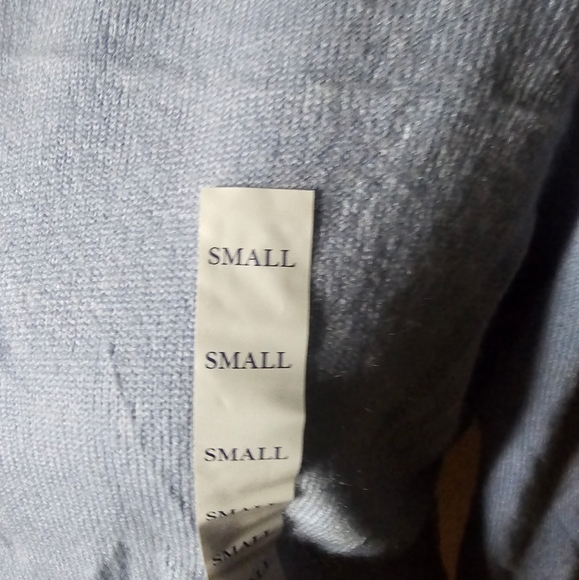 Croft & Barrow women's sky blue button front long-sleeved cardigan size S - Picture 5 of 6